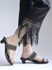 Shoetopia Стильные удобные женские сандалии | С открытым носком, без застежки, повседневные, в этническом стиле, для ежедневной носки, для женщин и девочек