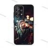 John Pork звонит Чехол для телефона с функцией ответа на звонок для Samsung S24, 21, 22, 23, 30, Ultra, 20, Plus, Note, 10, 9, Черный мягкий силиконовый чехол