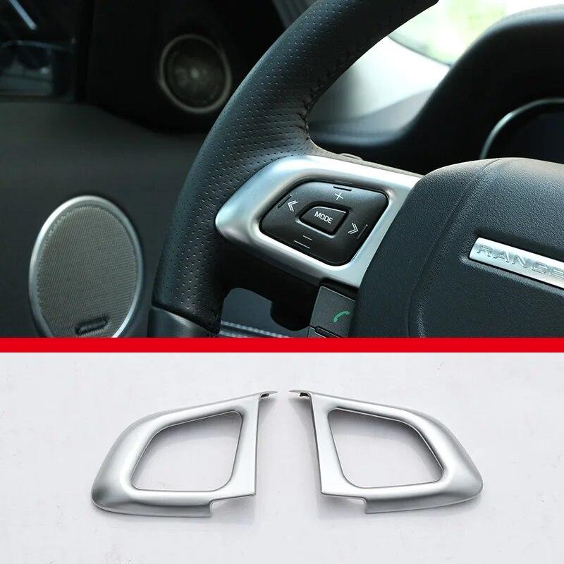 ABS Chrome для Land Rover Range Rover Evoque 2011-2018 салон автомобиля коробка передач консоль украшения крышка наклейки аксессуары