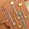 Golden Key Gel Pen Simple Stationery Signature Pen Cute Styling Fountain Pen