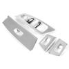 4pcs Car Window Switch Lift Button Frame Cover Trim for BMW 5 Series G30 20172018 (#1)