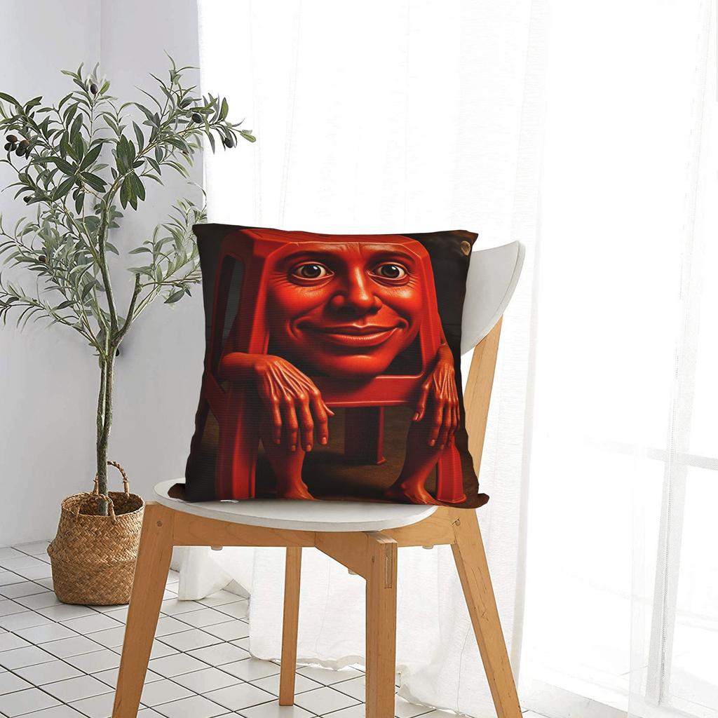 Pillow Case Italian Brainrot Meme Print Pillow Cover For Office Car Home Decor Retro Trendy Pillowcases