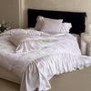 French princess style high-end silk and cotton relief jacquard four piece set - Afternoon Paris