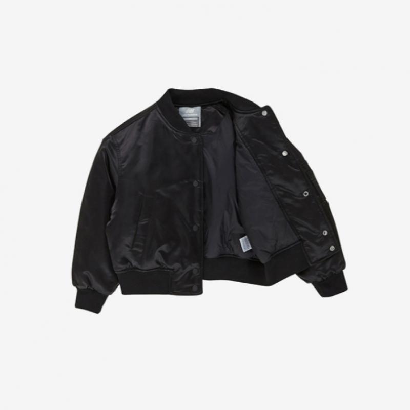 New Balance Детский блестящий джемпер в стиле varsity Nk9dg1883g