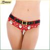2024 Women's Santa Claus Belt Print Triangle Panties