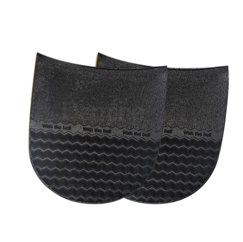 Утолщенные резиновые подошвы для мужской кожаной деловой обуви, подошва на каблуке, нескользящая ремонтная сменная подошва «сделай сам», черный, желтый коврик