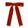Бархатные рождественские банты винно-красные украшения простая установка многоразовые банты