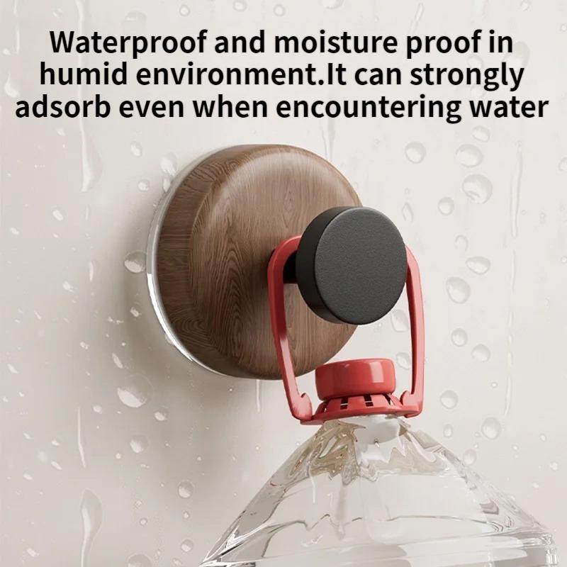 Деревянные крючки-присоски Орех Крючок для ключей Декор Крючок для одежды Полотенцедержатель Ручка для ящиков шкафа Настенная полка для хранения