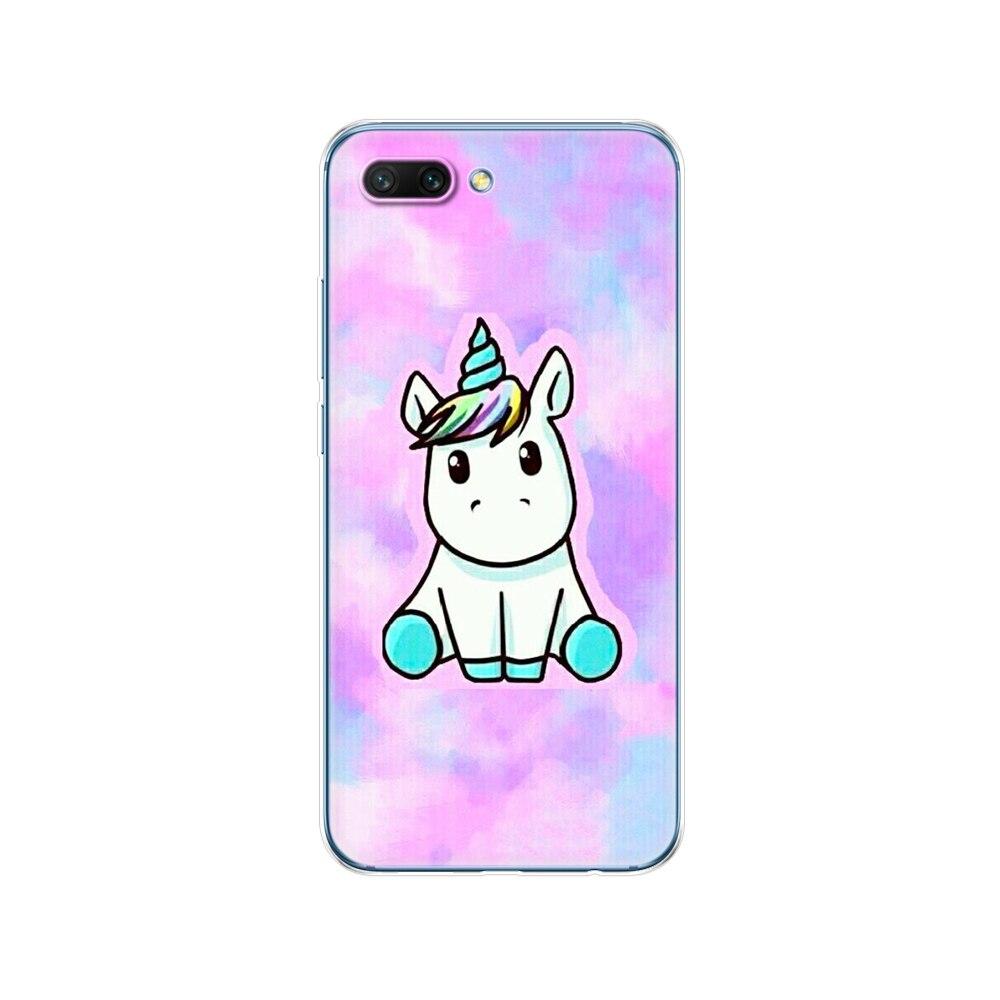 Мягкий силиконовый чехол из ТПУ для huawei Honor 10, задняя крышка, чехол для телефона Honor10, чехол Etui, полная защитная картина на 360°