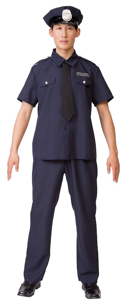 Город вечеринок МУЖЧИНЫ Косплей Военно-морской флот Полиция Унисекс Военно-морской флот