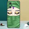 Мусульманская Исламская Девушка Глаза Хиджаб Для Realme 11 10 12 13 14 Pro Plus GT 7 6 5 Pro GT 6T C67 C61 C53 C51 C21Y C25S C75 C55 Чехол