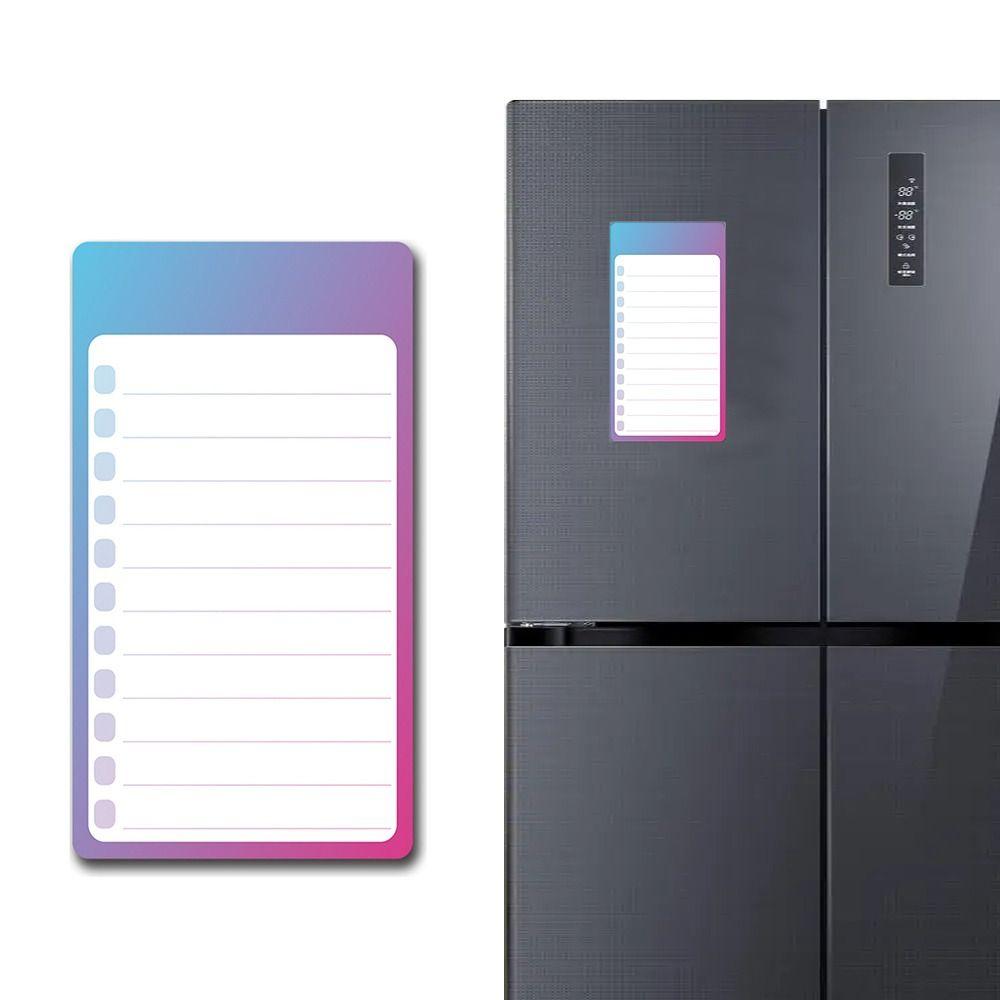 Ежедневник-планер на неделю Магнитный блокнот для холодильника Планер списка покупок Стикер-доска для сообщений Кухня