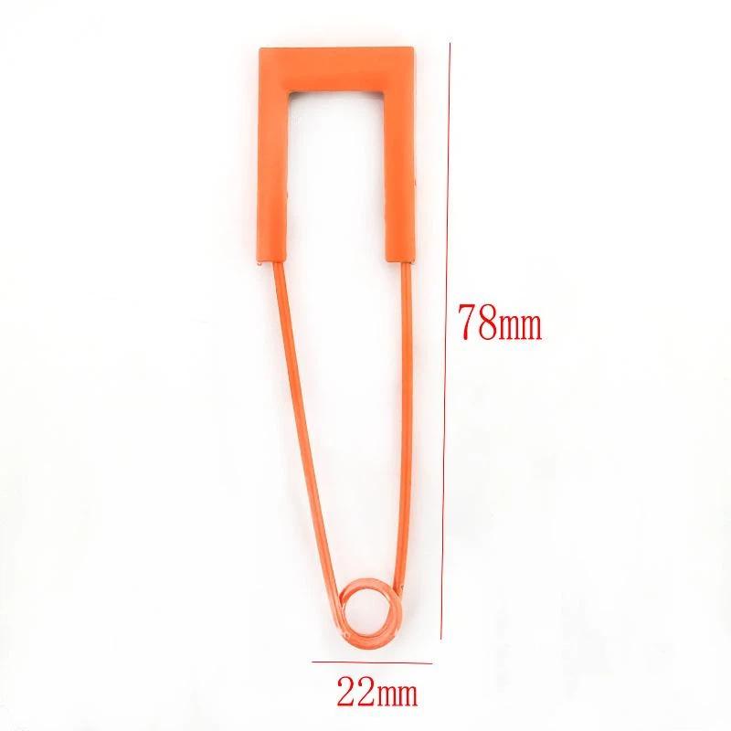 Exaggerated Large Brooch Vibrant Multicolor Safety Pin Fashion Decorative Pin for Jackets Backpacks Casual Wear