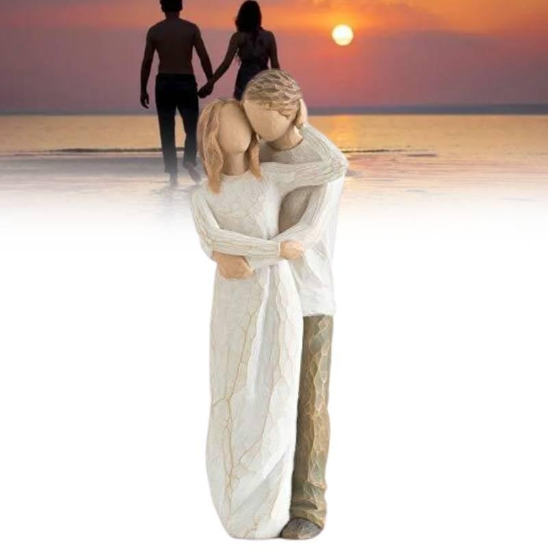 Фигурка из смолы Willow Tree Вместе Подарок для пар и друзей Элегантный современный декор