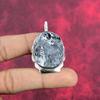 Shungite Pendant, 925 Solid Sterling Silver Gemstone Jewelry, Handmade Pendant, For Thanksgiving