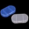 1PC Portable Storage Box Container Tool Universal Mini 3 Grid Pill Box Plastic Travel