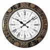 Wooden Antique Analog Wall Clock for Home, Office, School, Gym, Shop and Gifting || Clock Size - 40 Cm X 40 Cm [16 X 16 Inches]