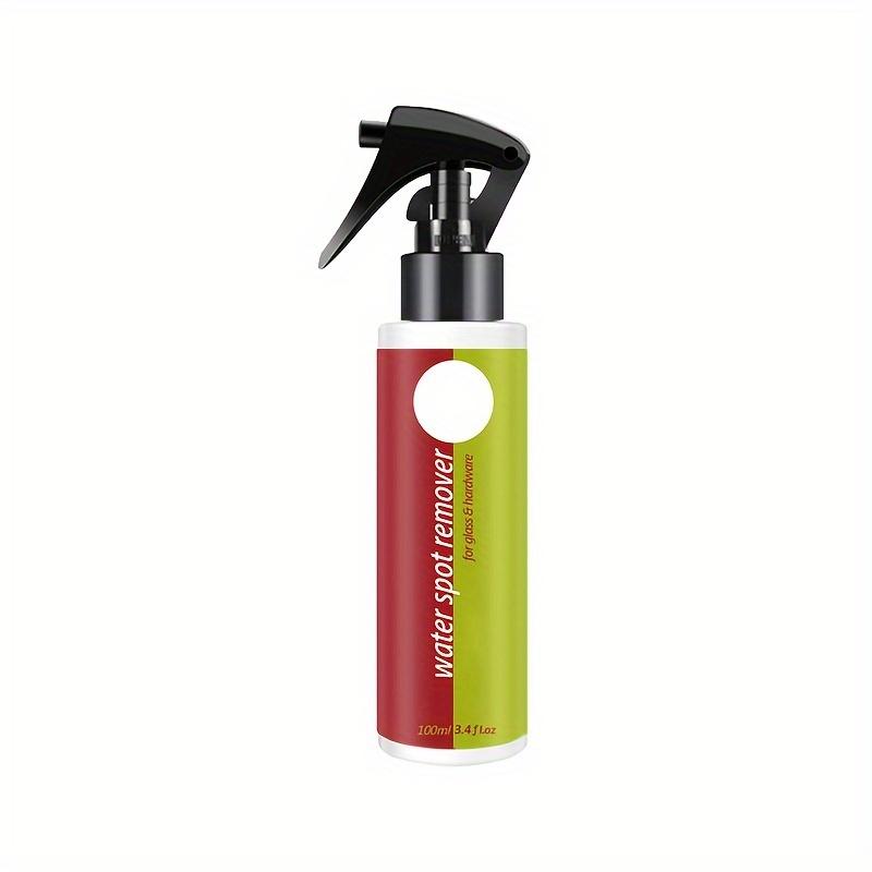 Чистящее средство для стекол в ванной, пятновыводитель от жесткой воды для душевых дверей, зеркал, плитки и смесителей, мощное средство для удаления накипи с поверхностей из нержавеющей стали и керамики