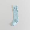 1 Pair Girls Cotton Bow Tube Socks Soft Breathable Candy Princess Kids School Socks For Children Fashion Wear