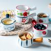 Мини керамическая чашка для молока, кувшин для сливок, многофункциональная тарелка для приправ, маленький кофейник, уксус, соус с ручкой