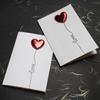 Cards Valentines Day Gift Love Postcard Wedding Invitation Greeting Cards Anniversary for Her Valentines Day Card Party Supplies