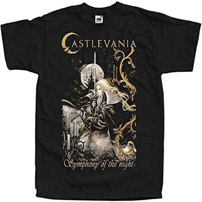 Футболка Castlevania Symphony of The Night Алукард V2 Игра размеры S - 5XL Черный Один размер