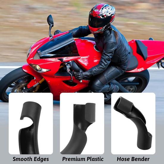 Шланг топливной канистры VP Racing с резьбовым соплом Простая установка Герметичная конструкция Прозрачный ПВХ