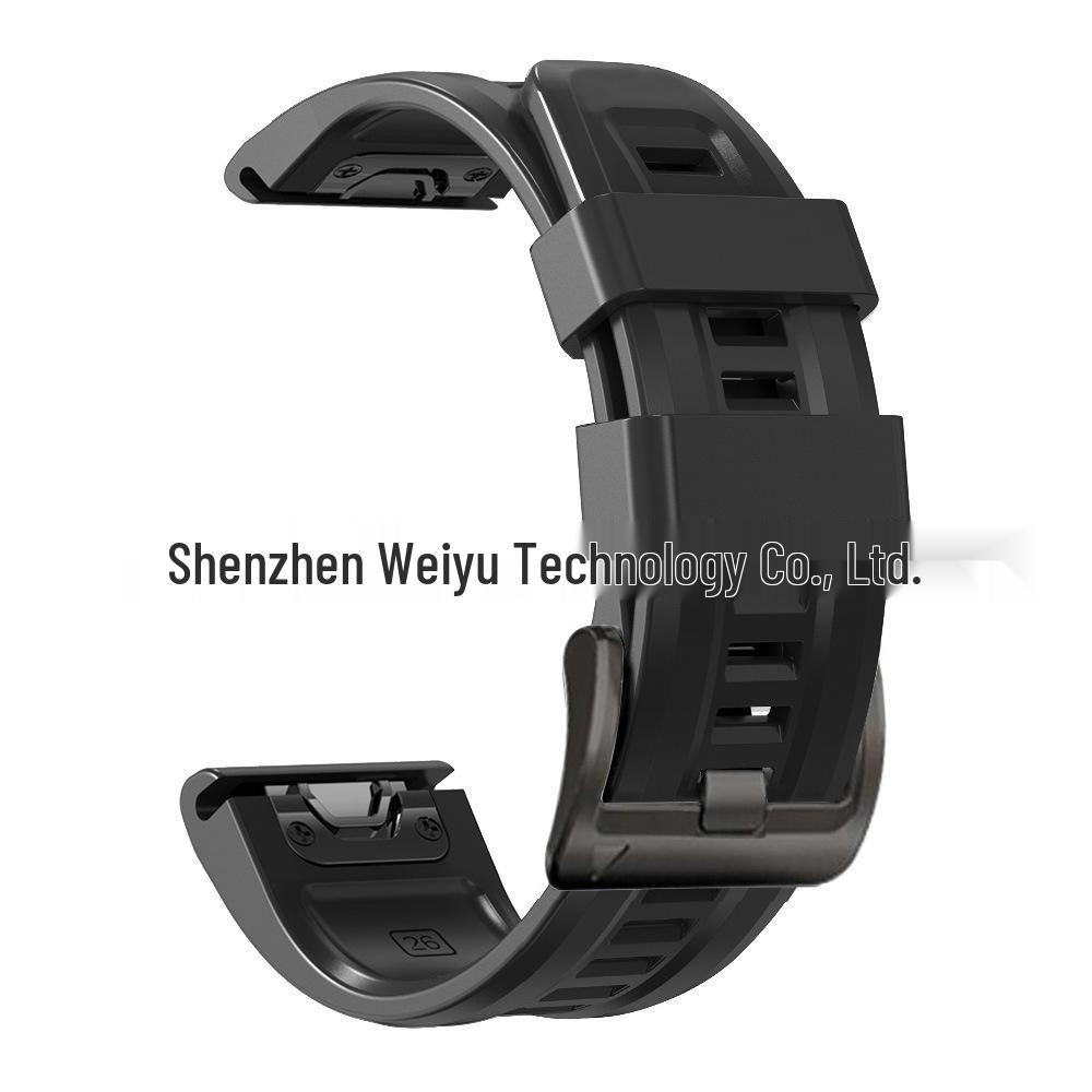 Силиконовый ремешок 22 мм/26 мм с быстрой заменой для Garmin Fenix 7/7X - Аксессуар 7-го поколения