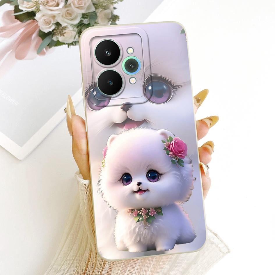 Чехол для Realme 15 Pro 5G Ударопрочный ТПУ Чехол Популярный Ромашка Мягкий Силикон Чехол для Телефона Для Realme 15 Чехол Realme 15T 15Pro Чехол-кармашек