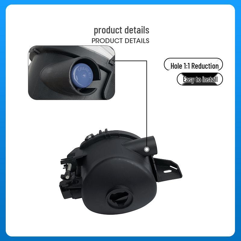 Compatible BMW E90 3 Series Front Fog & Bumper Light - Model: 320, 325, 330, Part: 63176948374/63176948373