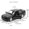Ретро Классика BMW 1987 M3 Купе 5-дюймовая Металлическая Модель Автомобиля Литье под Давлением и Игрушечный Транспорт RMZ City 1:36 моделей из сплава, подарки для детей