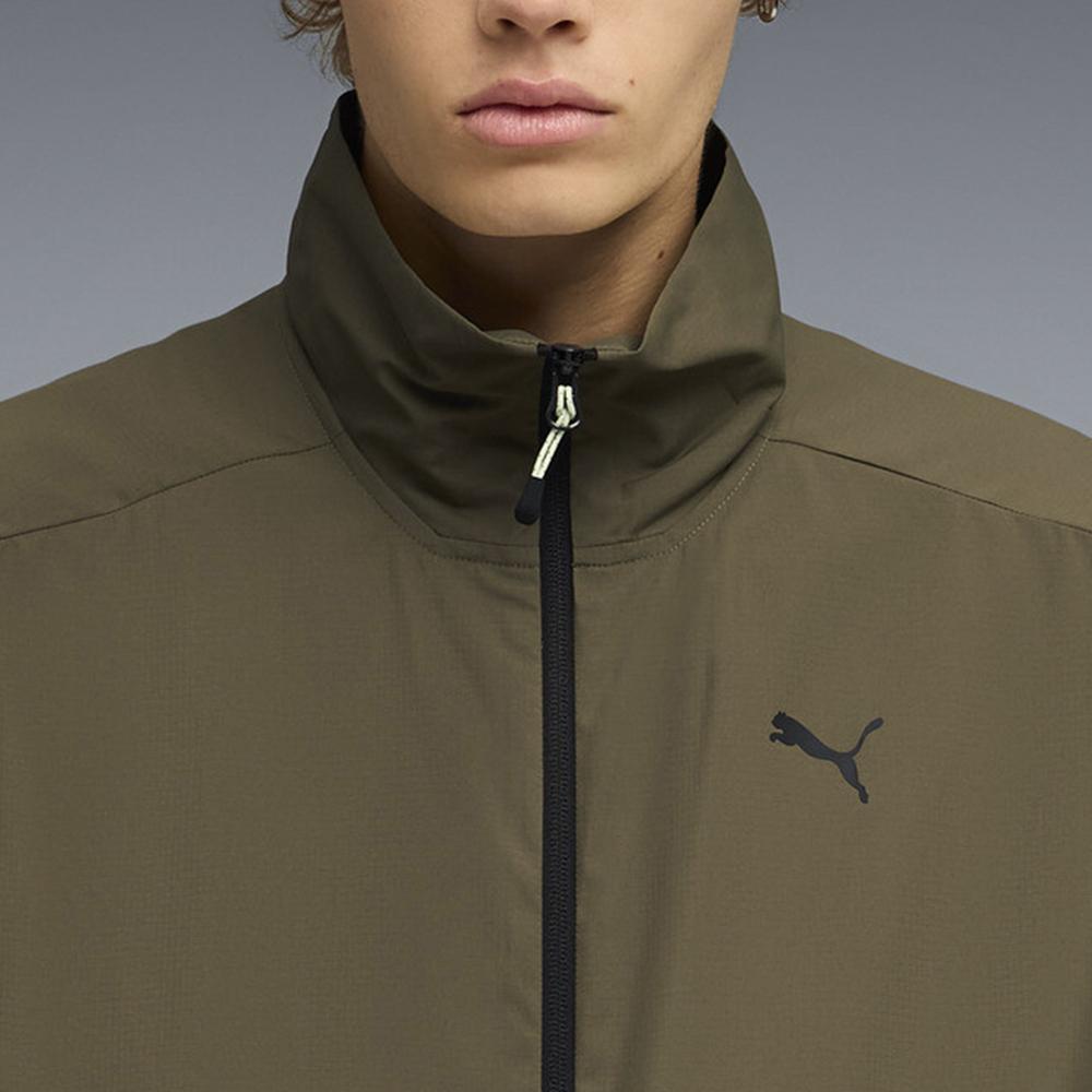 Puma Тканая Техно Трековая Куртка на Молнии с Воротником Мужские куртки 694194-81