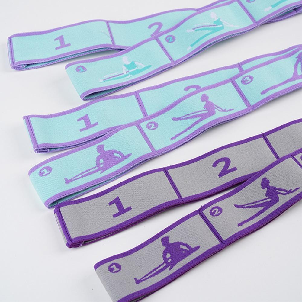 Йога Пилатес Йога Растягивающийся пояс Эластичная лента Танцевальная растягивающая лента Фитнес Натяжной пояс