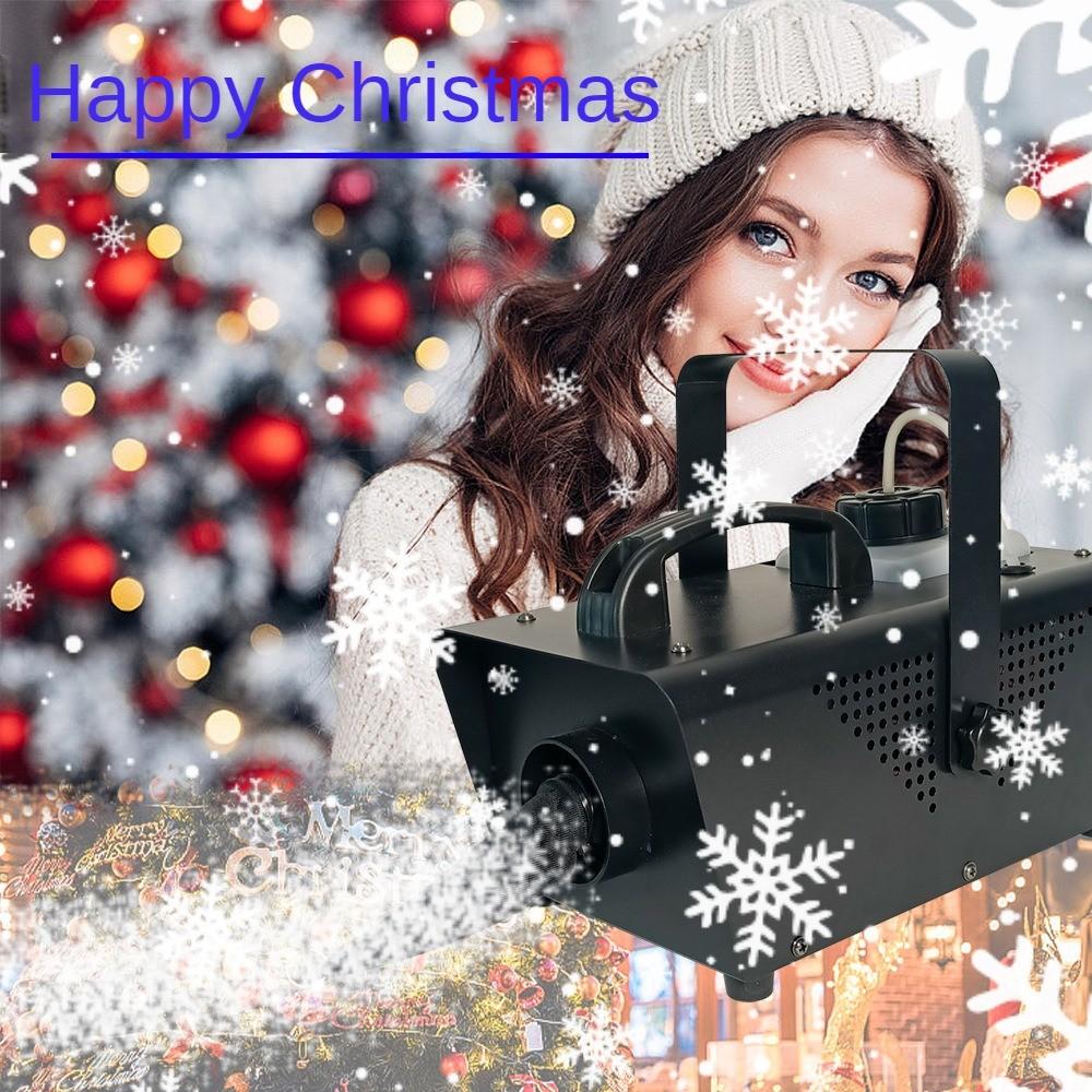 650W Simulated Snowflake Machine Christmas Event Small Snowspray Machine Portable Stage Effect Snow Making Equipment