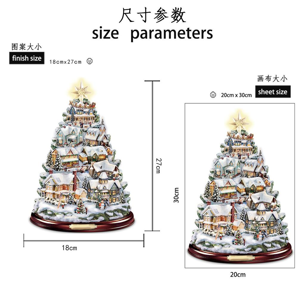 Christmas Tree Music Box Snowman Window Glass Decoration Waterproof PVC Sticker Christmas Winter New Year Decoration