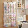 Wall Mounted Hair Accessories Organizer For Clips Bows Ropes And Glasses Hanging Storage Rack With Decorative Home Display Function Space Saving