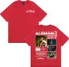 Rapper Erick Aleman 2026 Album Tour TShirt Mens Harajuku Street HipHop Cotton Casual Loose Fashion Women And Men TShirt