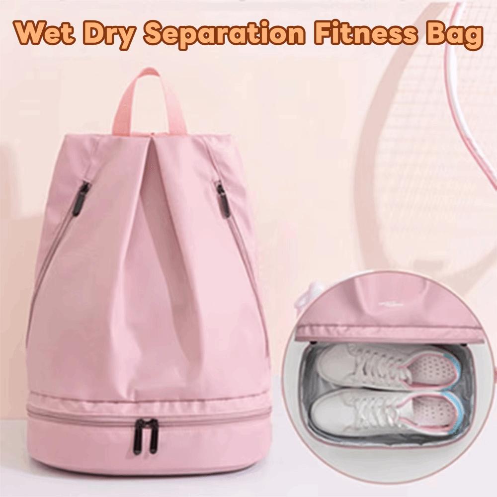Zip Backpack Swimming Bag Large Capacity Basketball Soccer Pouch Travel Sport Bag Travel