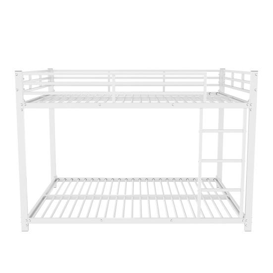 Bunk Bed 140x200cm Children with Ladder Falling Protection Strong Load Loft Bearing Double Layer Family Bedroom Furniture