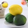 Home Decor Simulated Lemon Decorative Plastic Fruit Lemon Fruit Model Foam Party