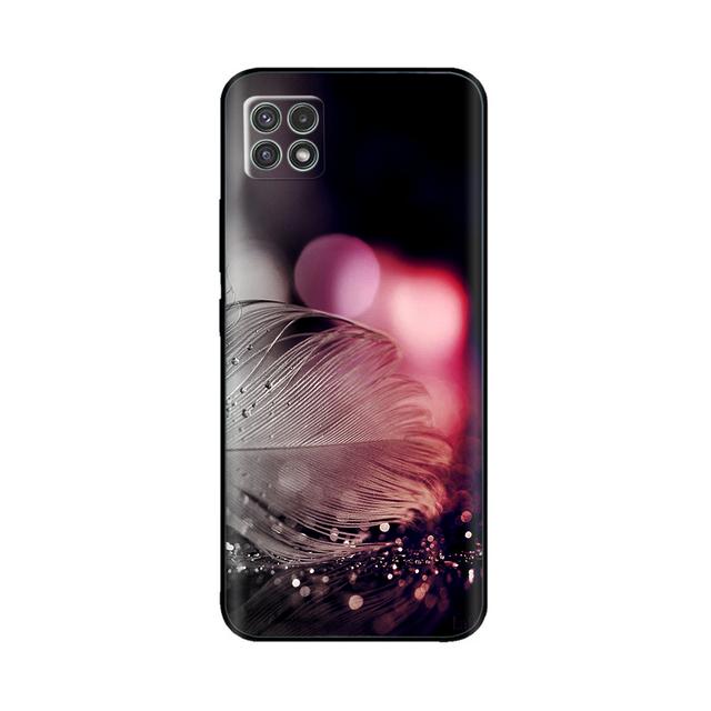Чехол для Samsung A22, силиконовый мягкий чехол из ТПУ для телефона Samsung Galaxy A22 5g 4g Galaxya22 A 22, защитный бампер с цветочным принтом