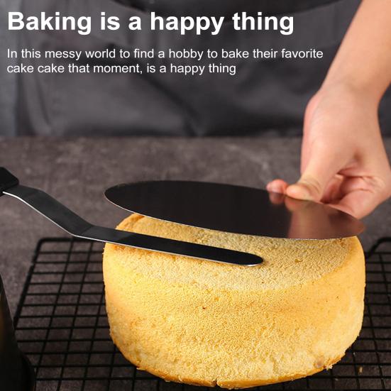 8-дюймовая форма для торта из углеродистой стали с антипригарным покрытием, пищевая, легкосъемная, шифоновая форма для выпечки тортов, которую можно мыть в посудомоечной машине, круглая форма для торта, кухонные гаджеты