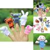 Colorful Cartoon Finger Puppets Doll Educational Toy For Kids And Family Activities