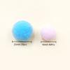Soft 18/25mm Jewelry Accessories Kids Toy Multicolor Sewing Craft Fluffy Ball Plush Ball DIY Handmade Material Clothing Decoration Pompom  Accessories