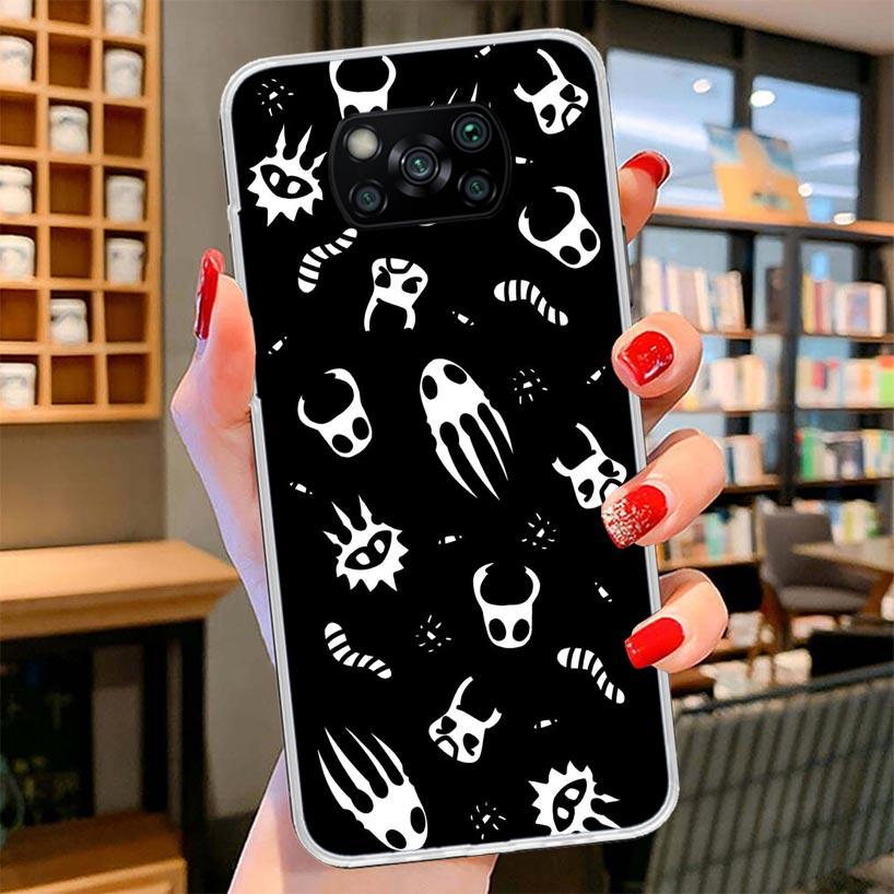 Hollow Knight Cartoon Cover Phone Case For Xiaomi Poco F7 Ultra X7 X6 X5 Pro M7 Redmi 15C 15 13C 13 12C 12 10C 10 9A 9C 9T 9 She