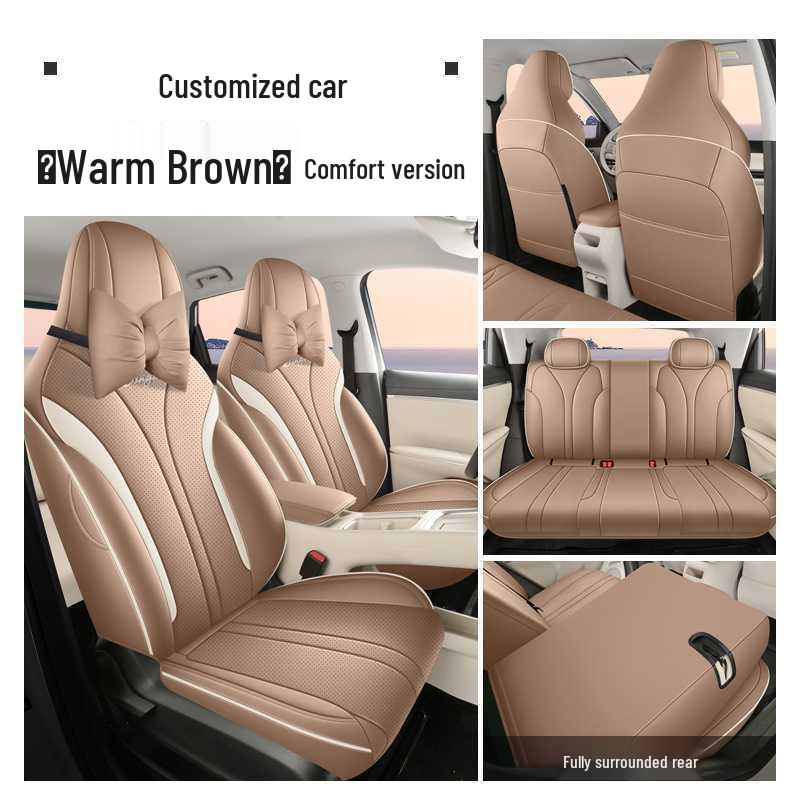 All-Season Leather Seat Covers for Wuling Bingo S Car.
