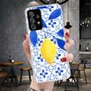 Средиземноморский Лимон Мягкий Чехол Для Телефона Для Samsung Galaxy A12 A22 A32 A52 A72 A02S A51 A50S A71 A70 A31 A20S Note 20 Ultra S10 A10S