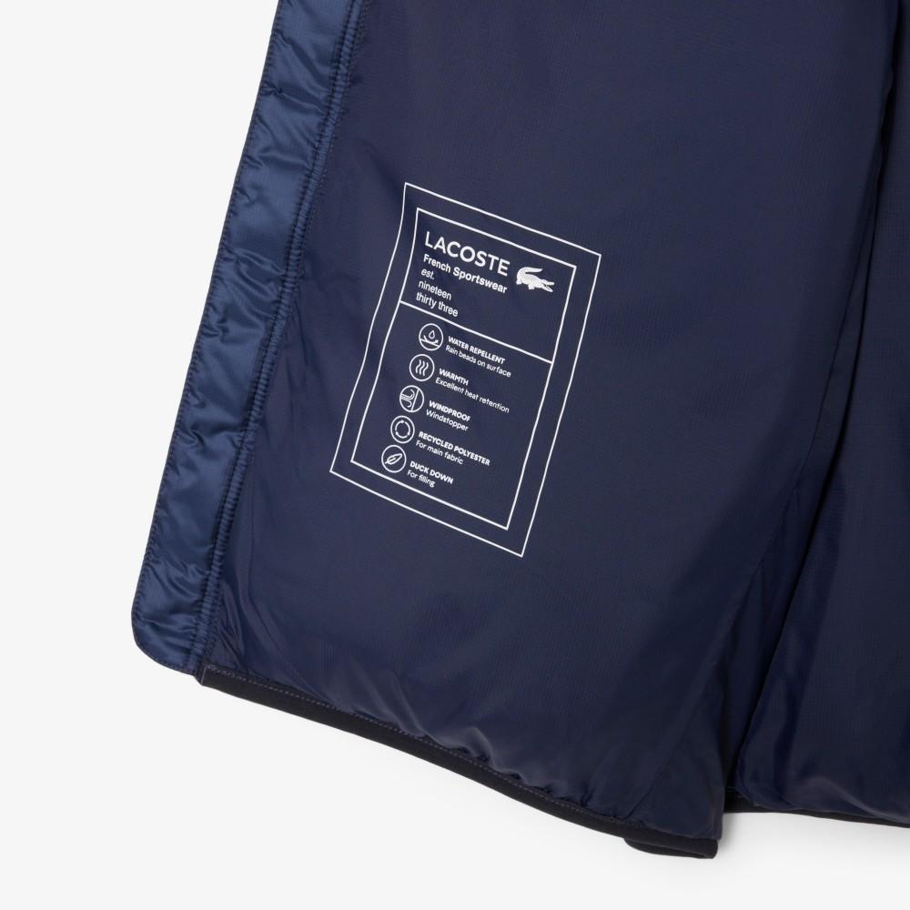 Lacoste Мужской жилет из рипстопа с утиным пухом BH2895-55N166
