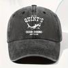КЕПКА QUINTs SHARK FISHING Модный Принт  Подарок Винтажная Кепка Папы  Подходит для Любого Сезона