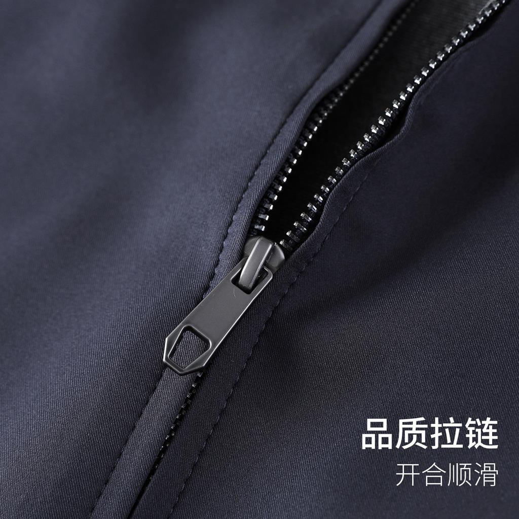 Classic Business & Sleek Autumn/Winter Casual Collar Soft Breathable Jacket for Men